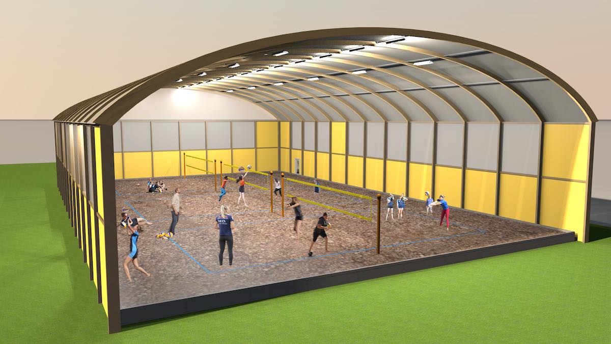 Impressie Indoor Beach Rotterdam Impressie Indoor Beach Rotterdam